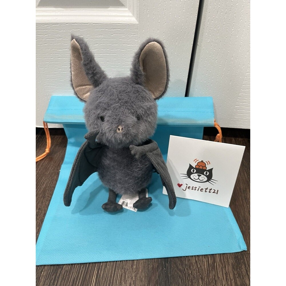 Jellycat Broox Bat With Dust Bag 100%Authentic NWT US SHIP FAST